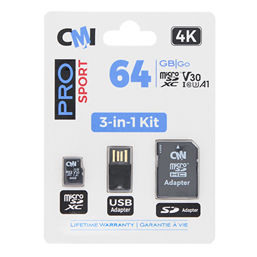 CoreMicro 64GB MicroSD U3 ProSport